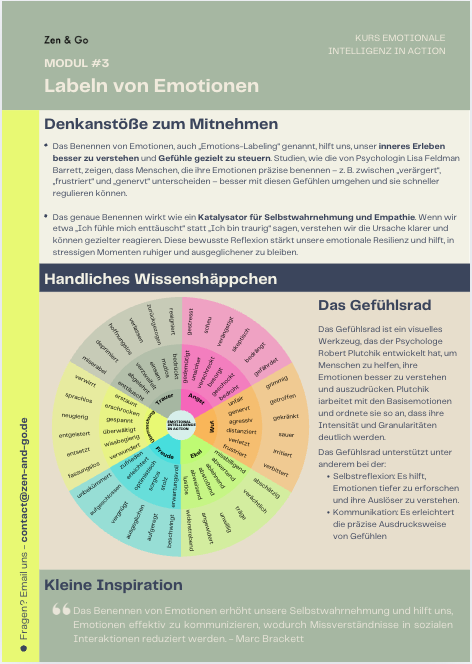 One-pager example: Module 3