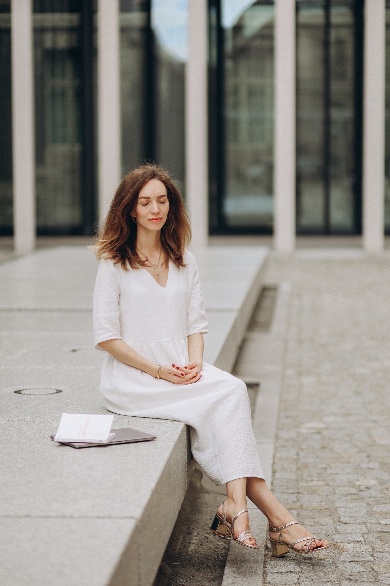 Sophie Bachmann in a moment of stillness